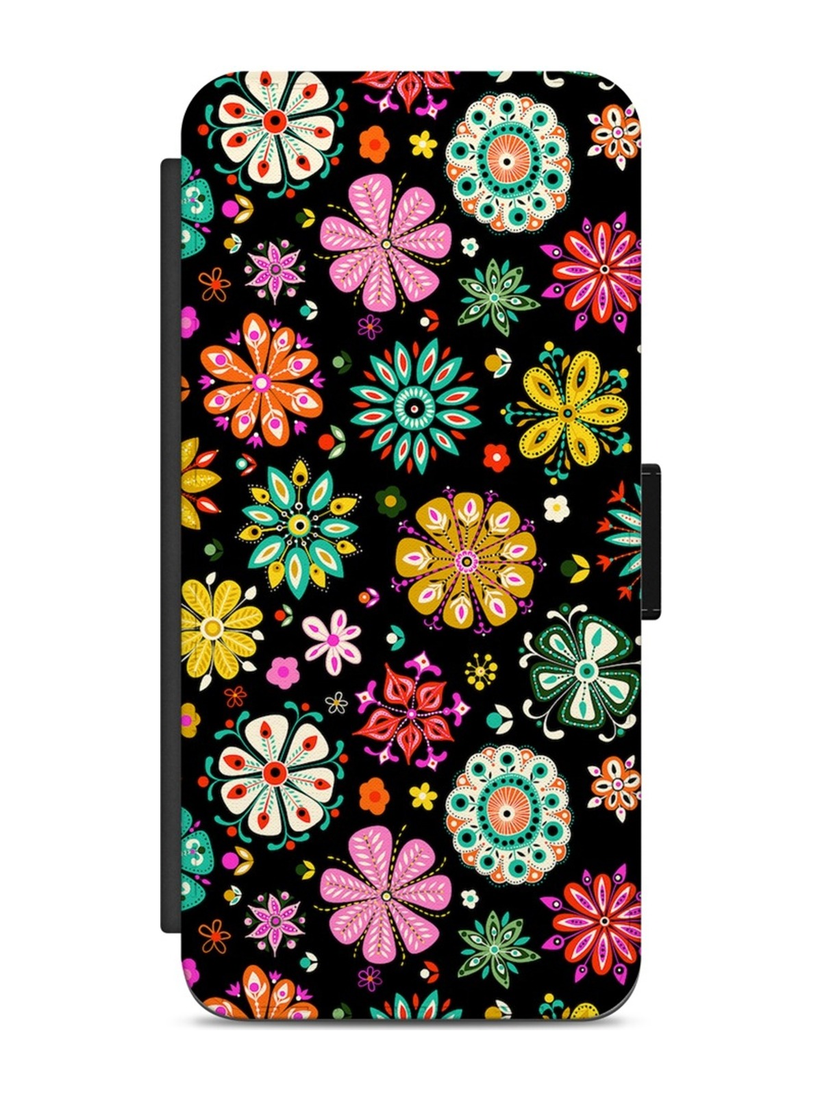 Colourful Flowers at Midnight