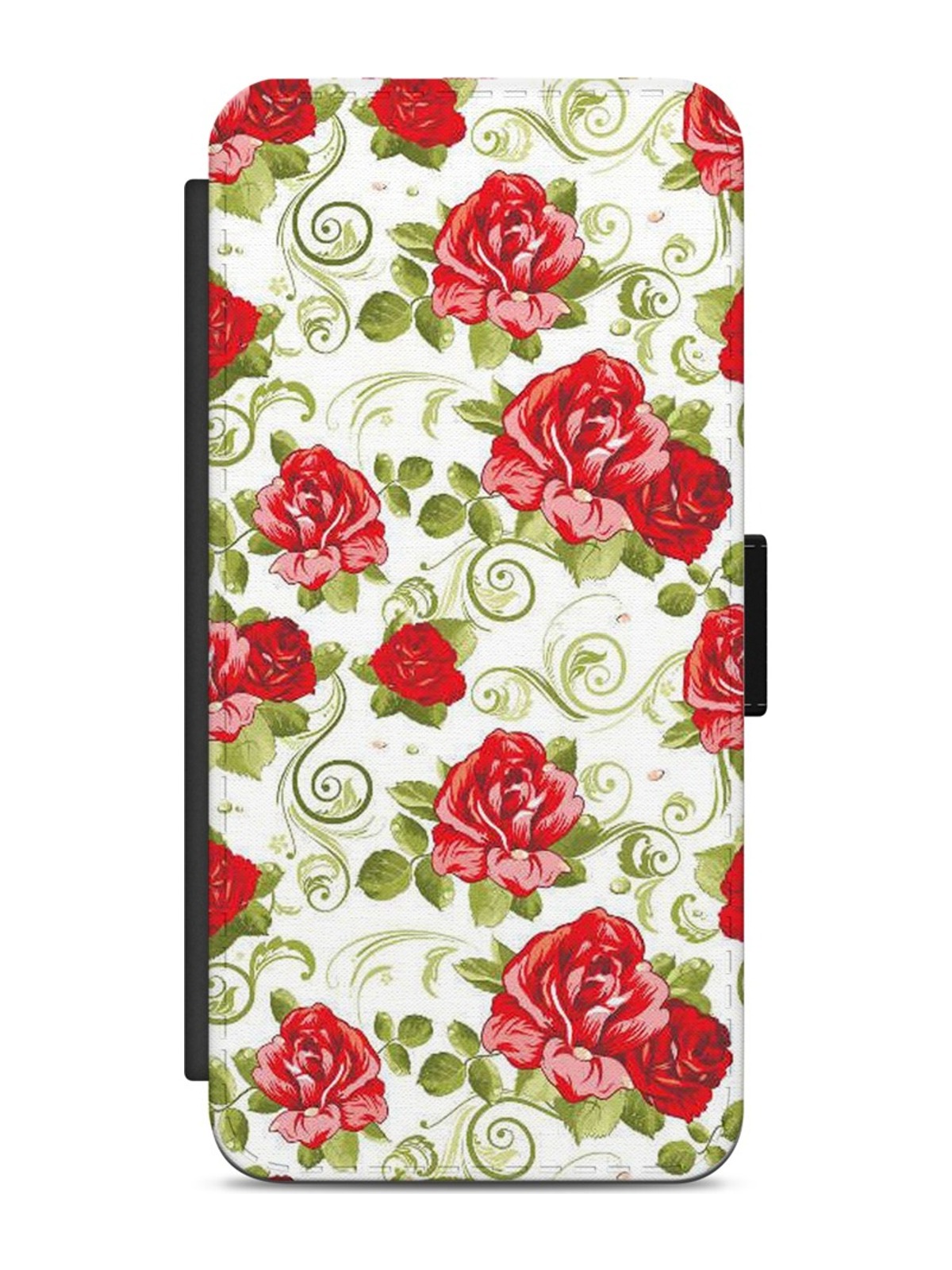 Vintage Red Rose Pattern