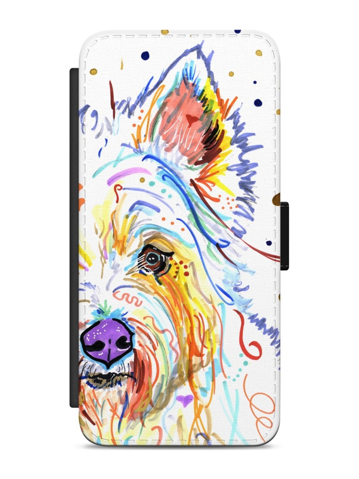 Colour Splash Dog Portrait
