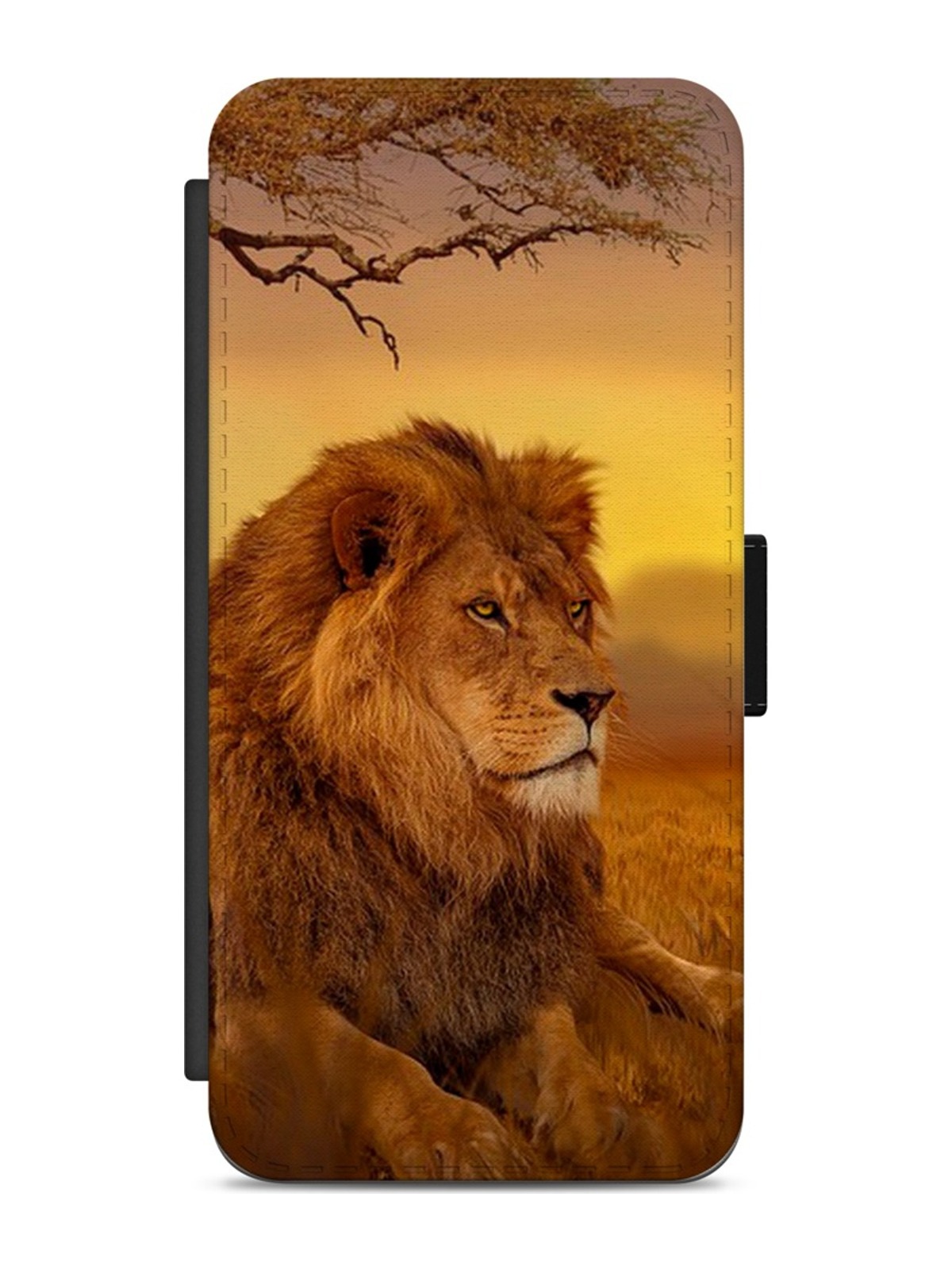 Golden Savanna Lion