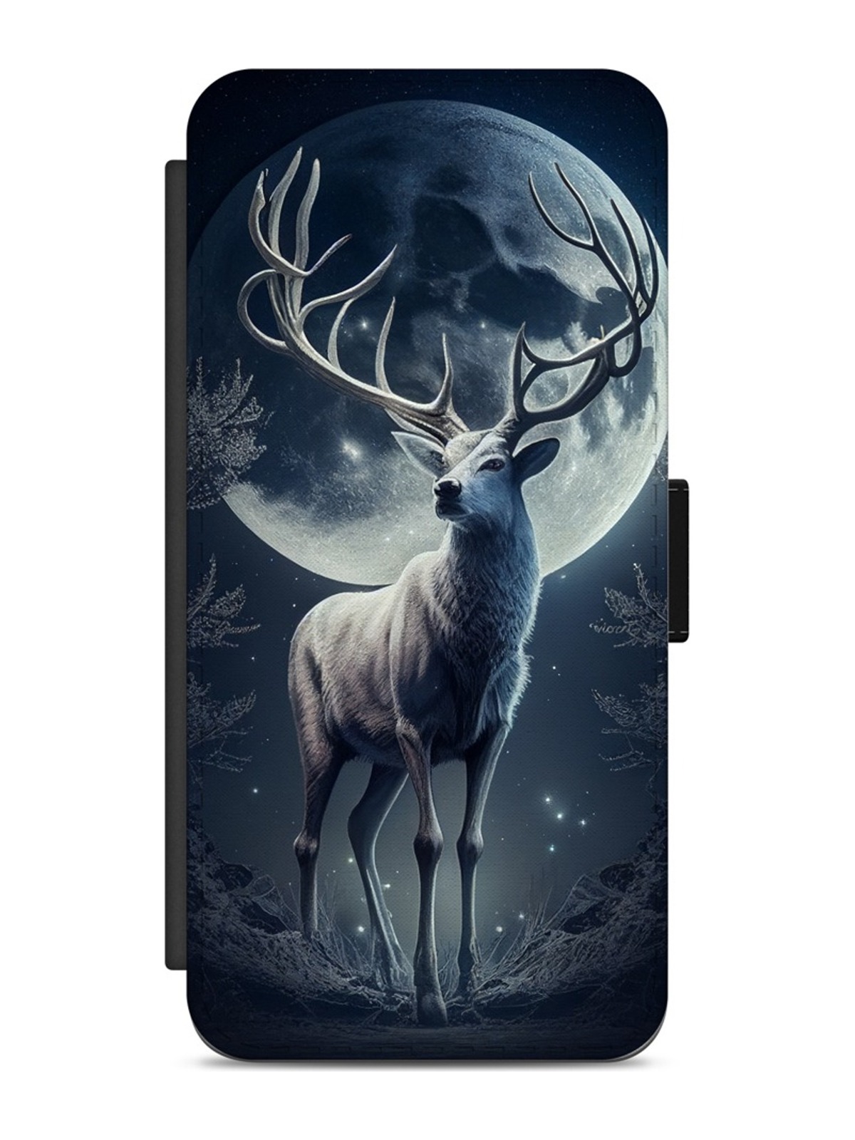 Moonlit White Stag