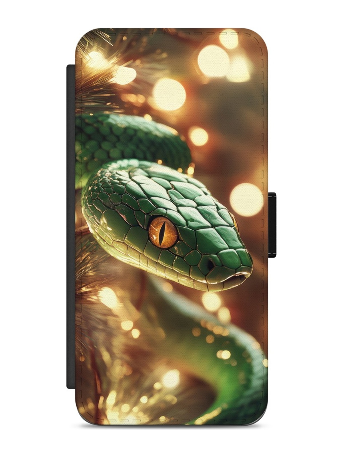 Emerald Snake Portrait