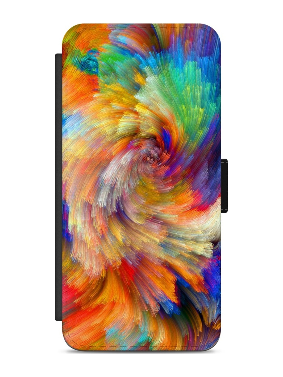 Abstract Rainbow Brushstrokes