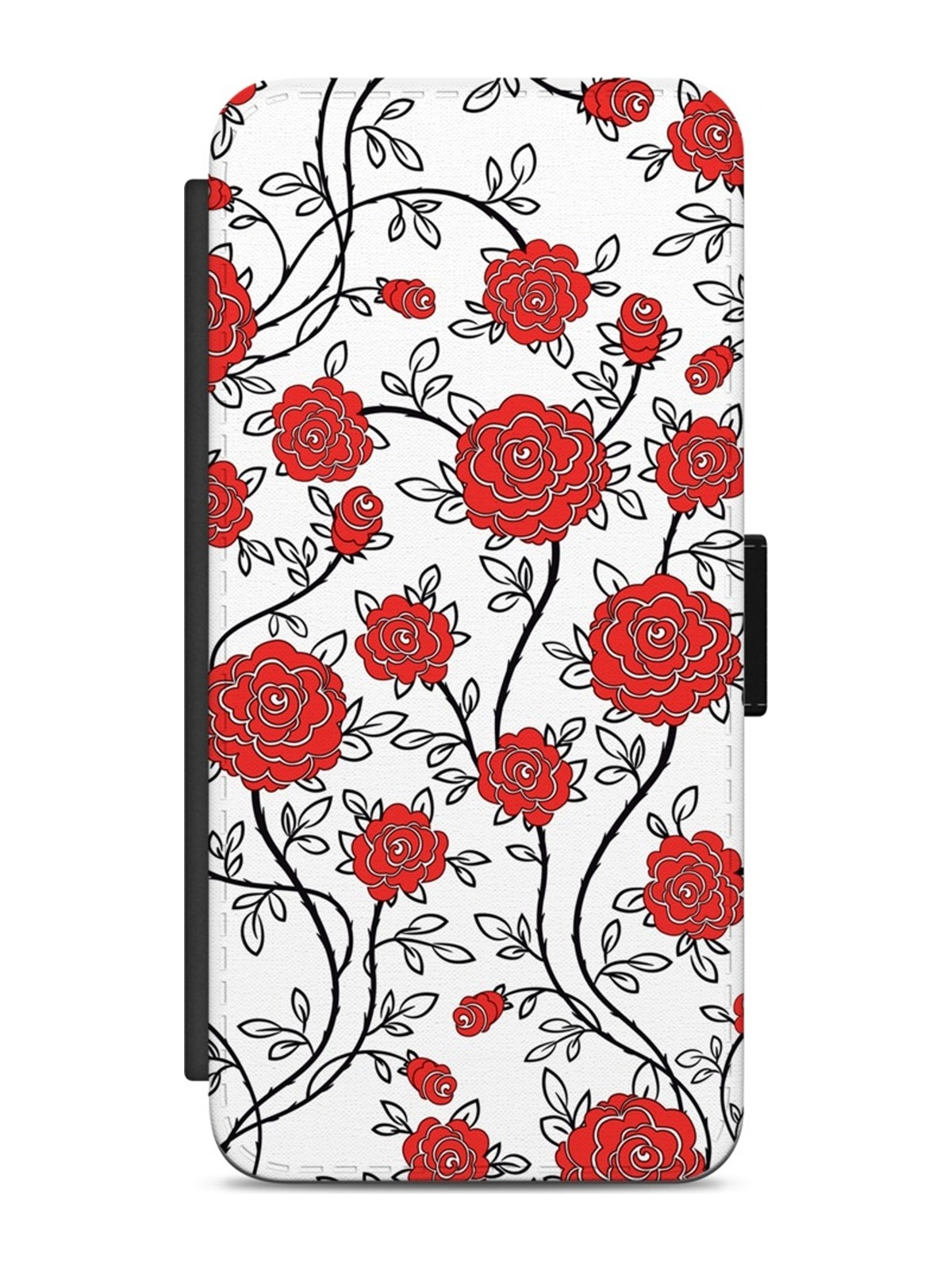 Red Rose Line Drawing