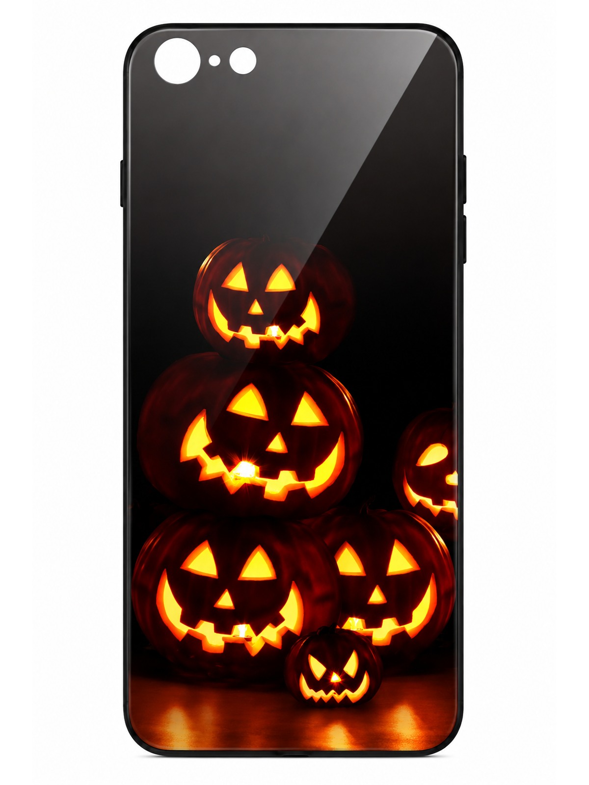 Glowing Jack O’ Lantern Pumpkin Night Halloween Gothic Spooky Autumn Design