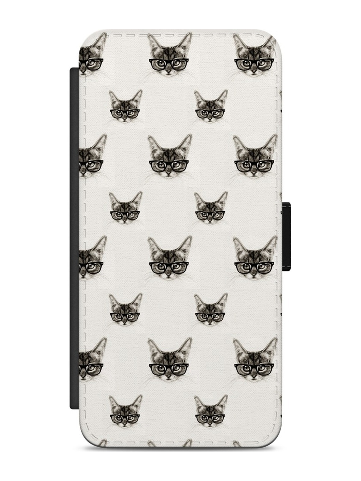 Cats in Glasses Pattern