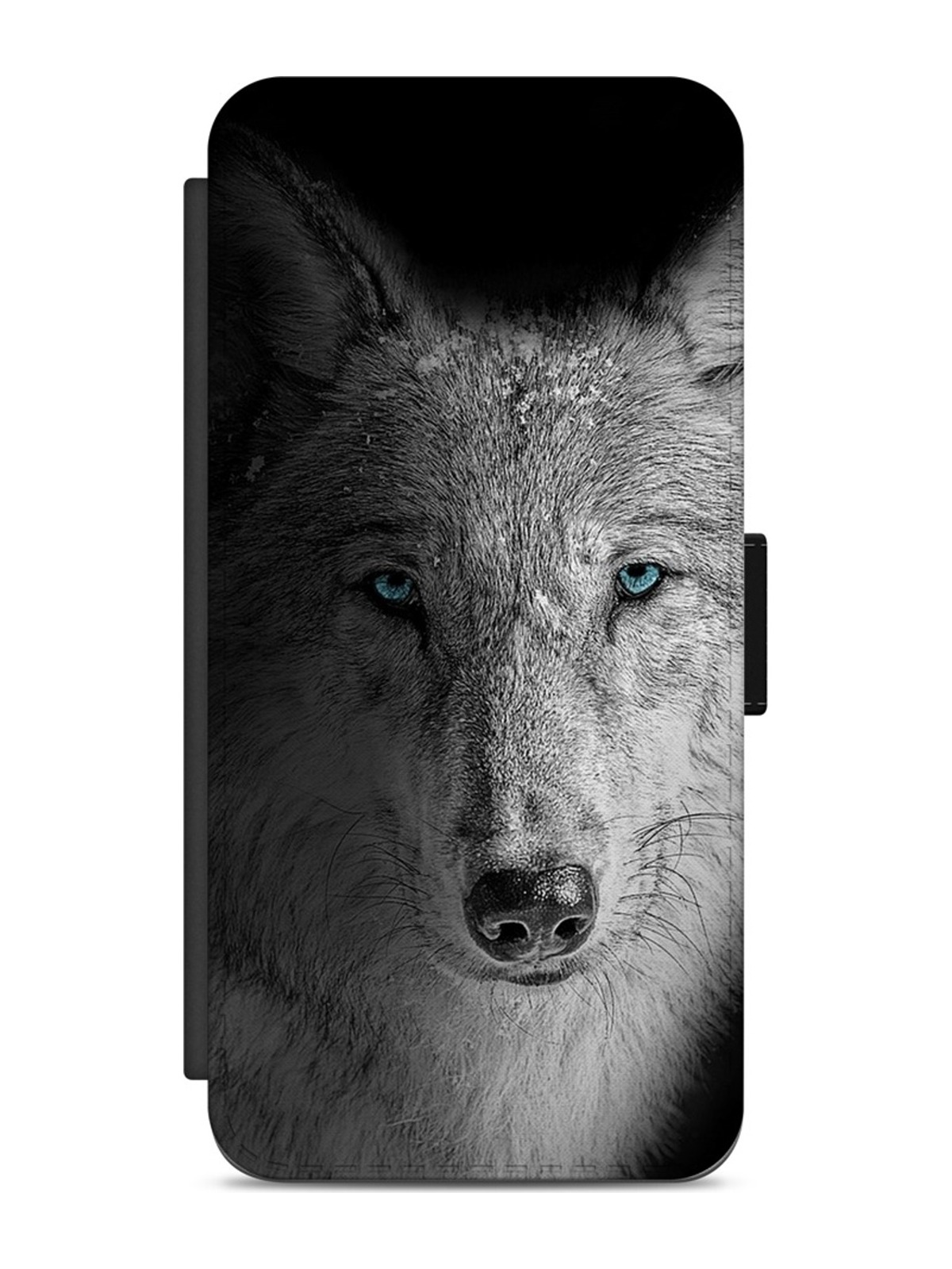 Wolf Face in Shadow