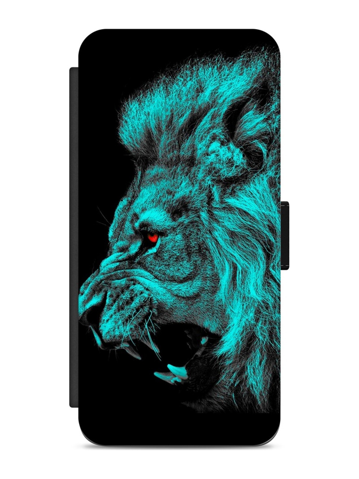 Electric Blue Lion