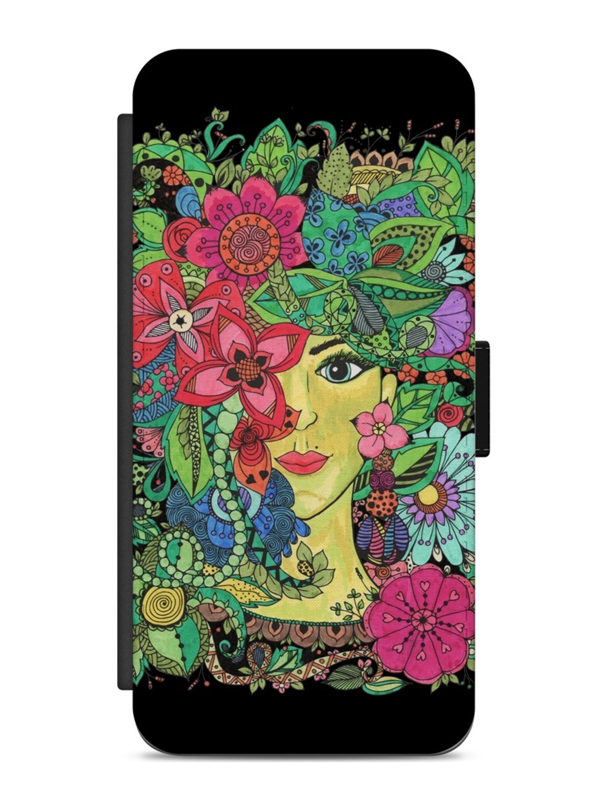 Floral Muse Portrait