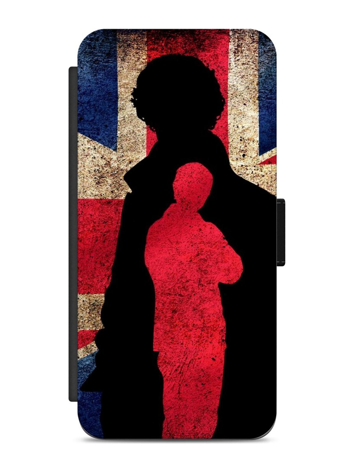 Sherlock and Watson Silhouettes