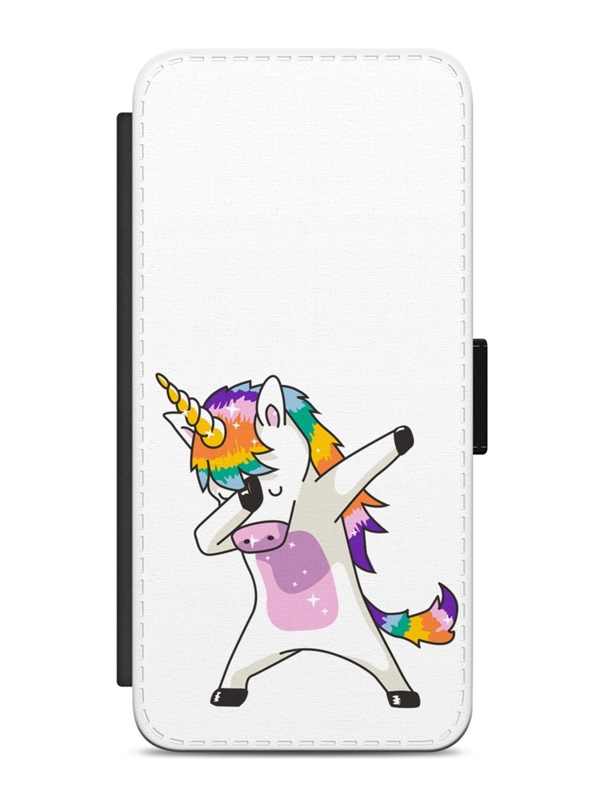 Dabbing Unicorn on White