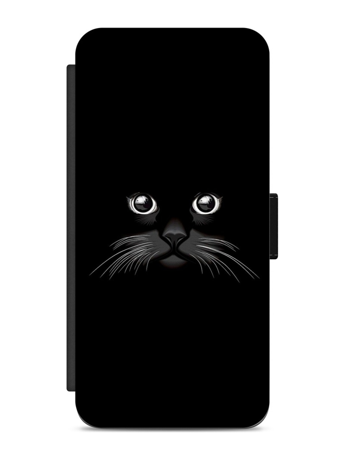 Little Black Cat Face