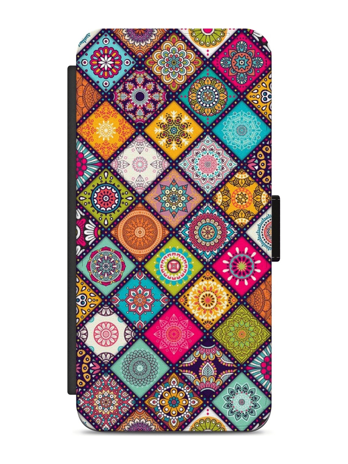 Colorful Boho Mandala Mosaic Pattern