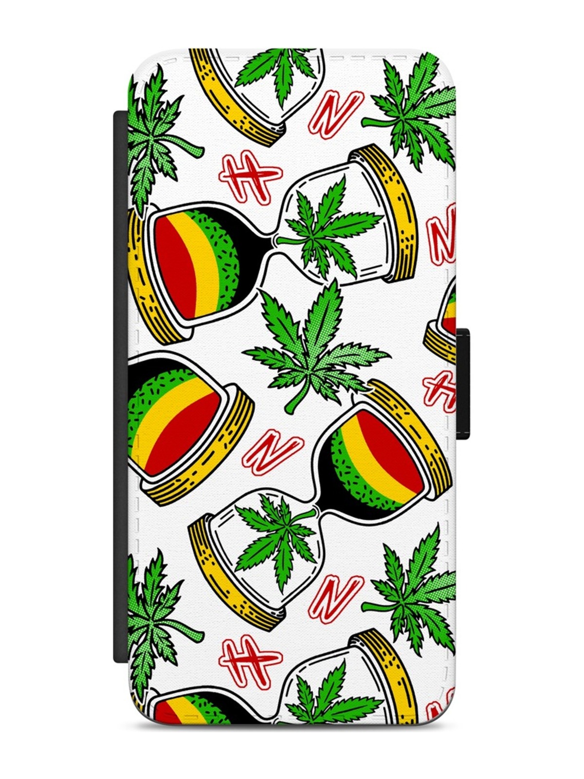 Cannabis Hourglass Pattern