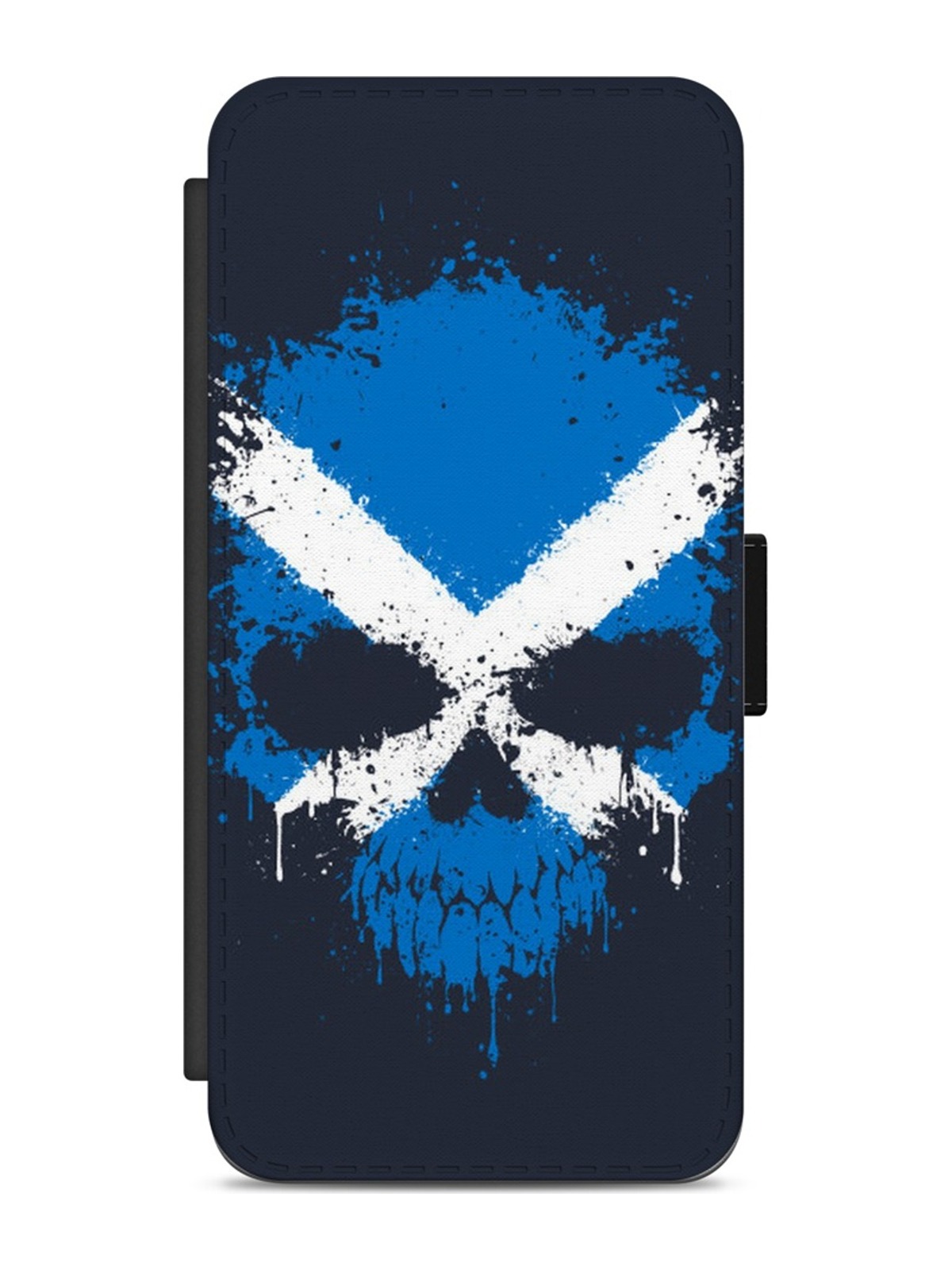 Scottish Saltire Skull