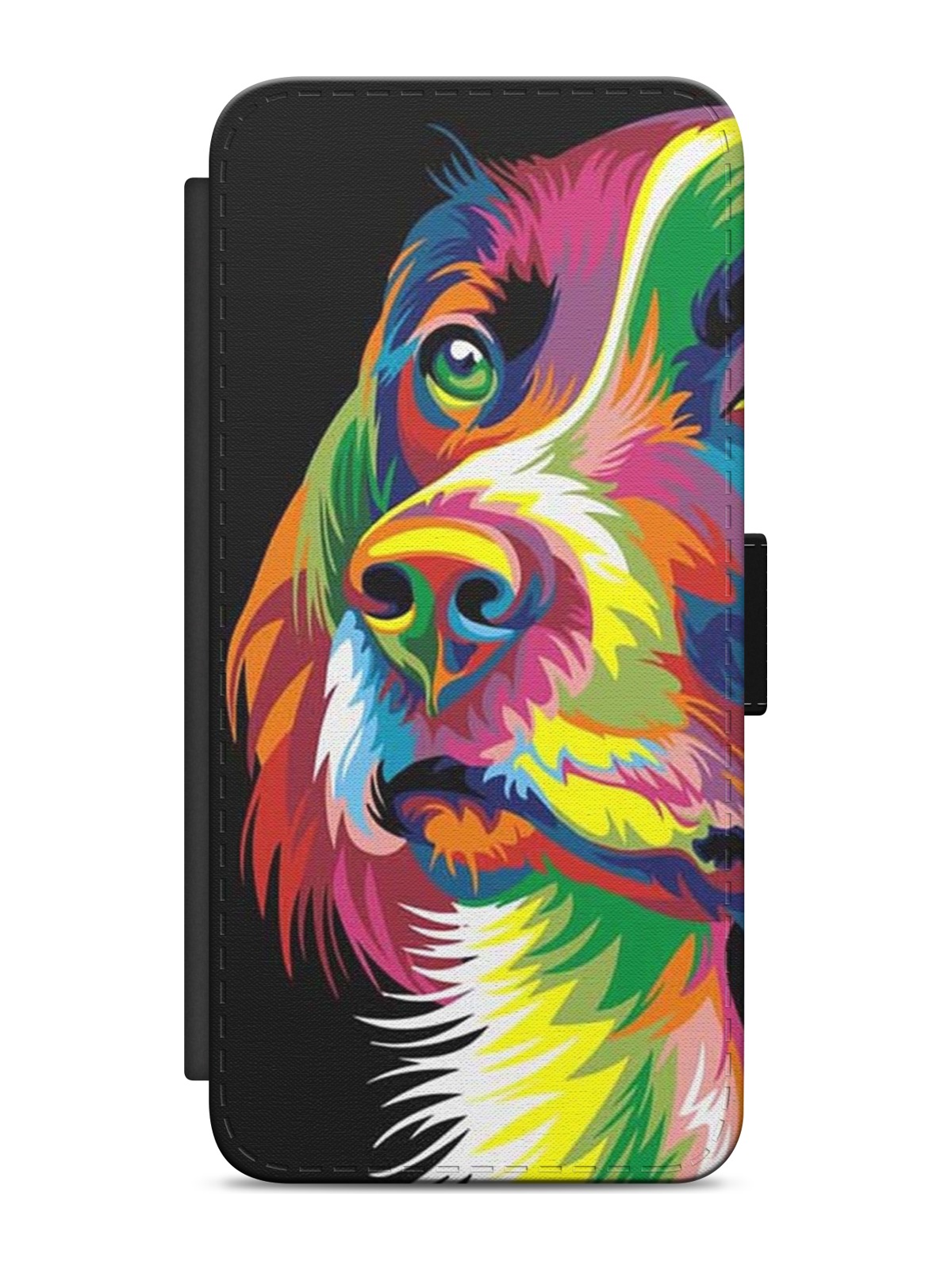Vibrant Painted Dog