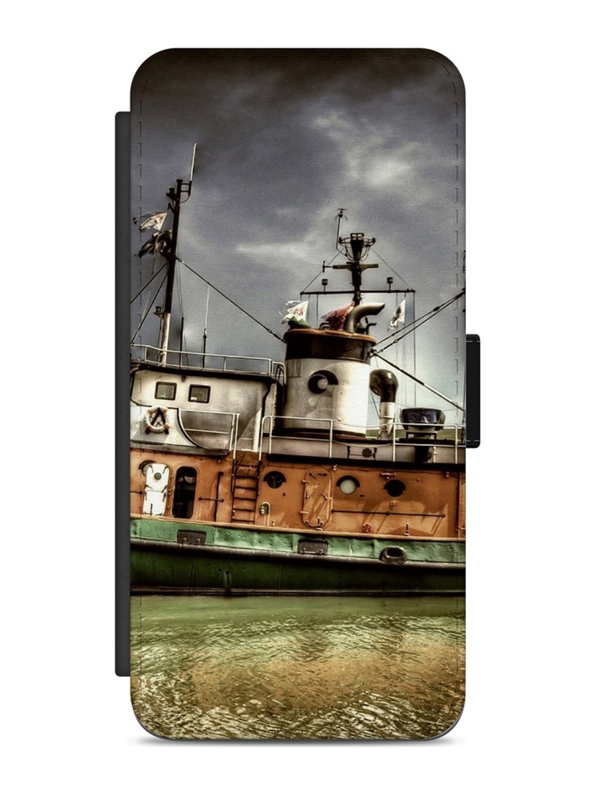 Weathered Boat Retro Art